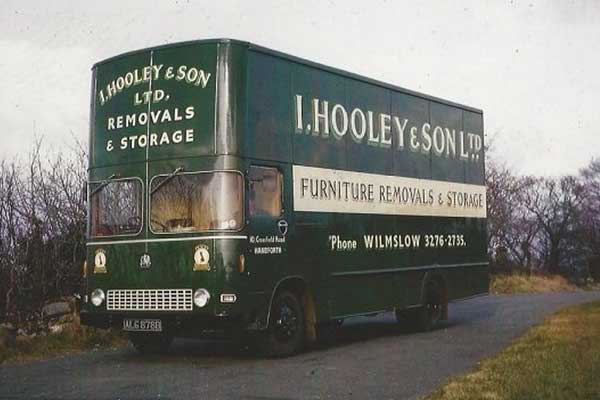 Hooleys removals and storage image 1960's